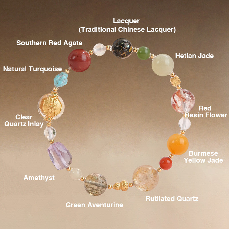 Multi-Treasure Fortune Bracelet