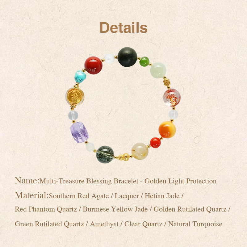 Multi-Treasure Fortune Bracelet