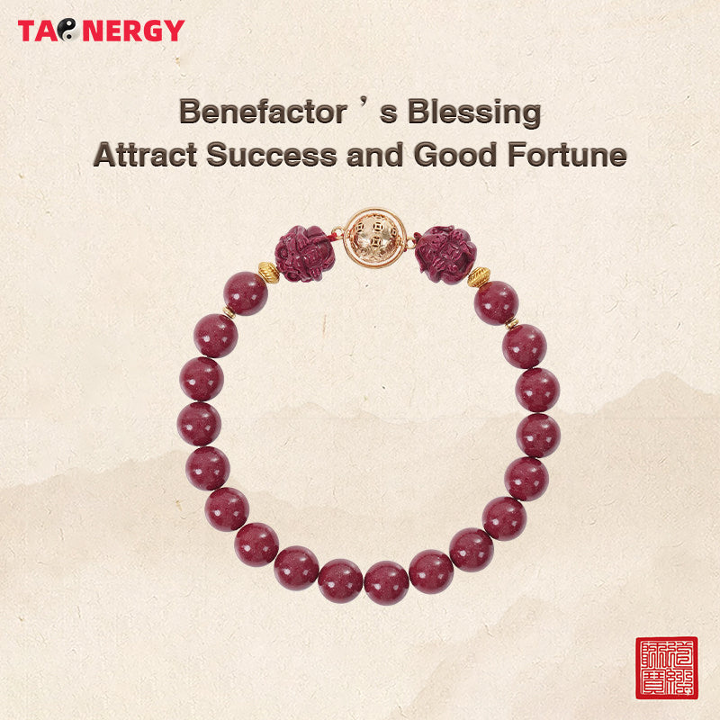 Triple Harmony Universe Cinnabar Bracelet