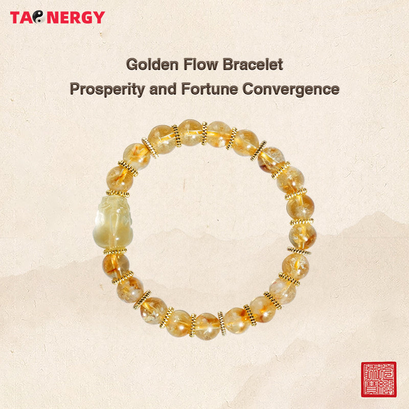 Five Emperors Pixiu Crystal Bracelet