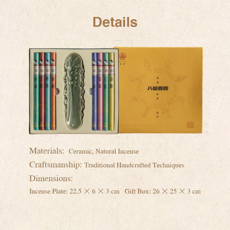 The Eight Immortals Incense Set