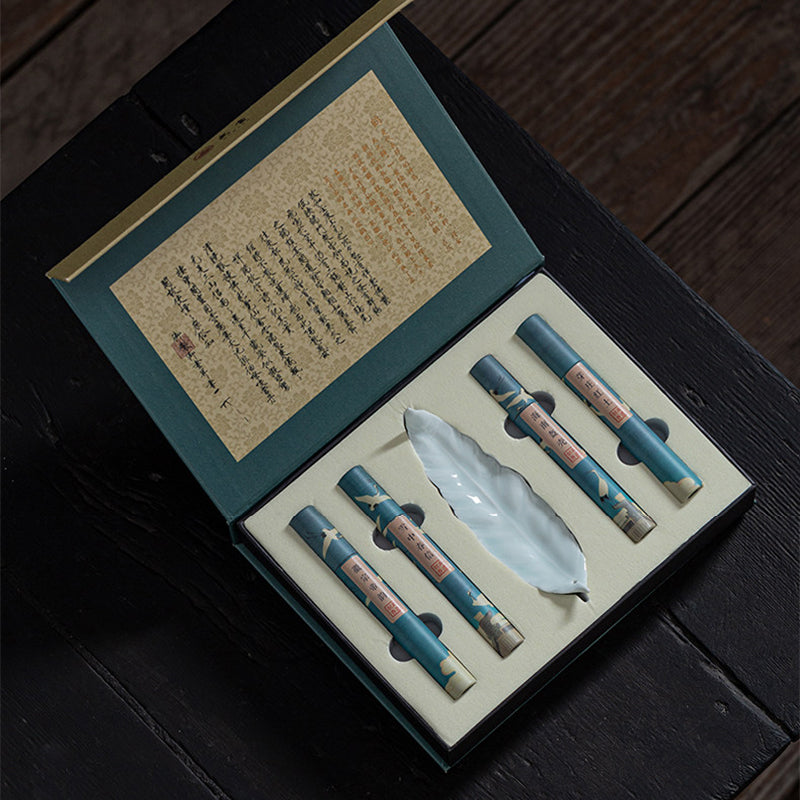 Huizong Auspicious Crane Incense Gift Set