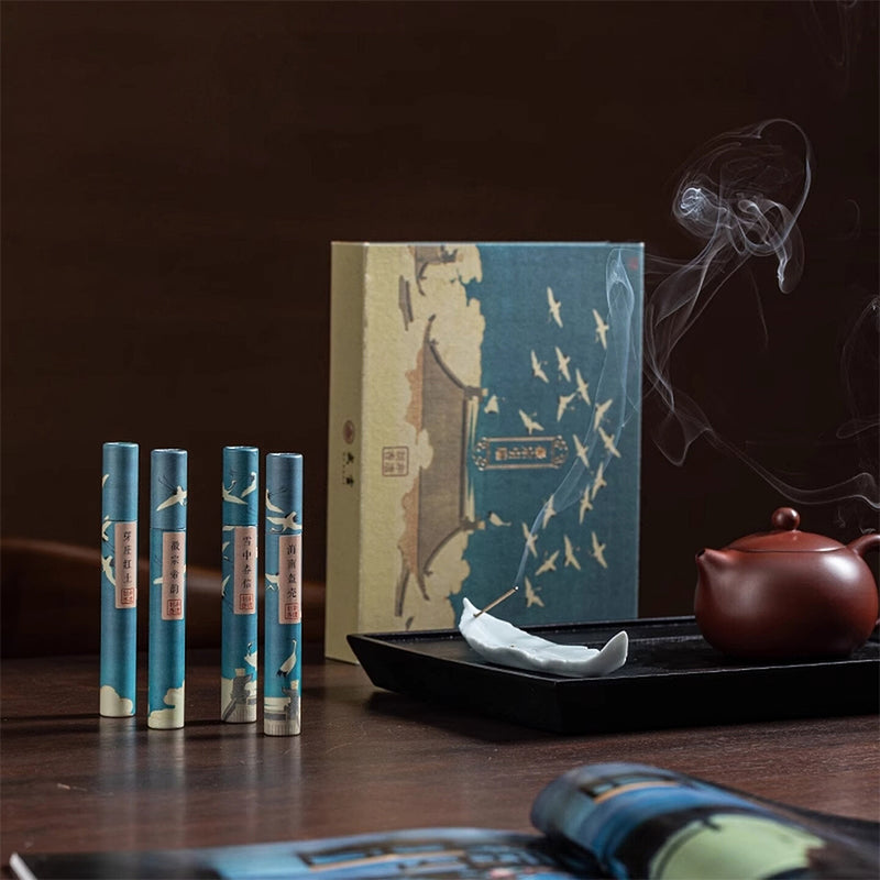 Huizong Auspicious Crane Incense Gift Set