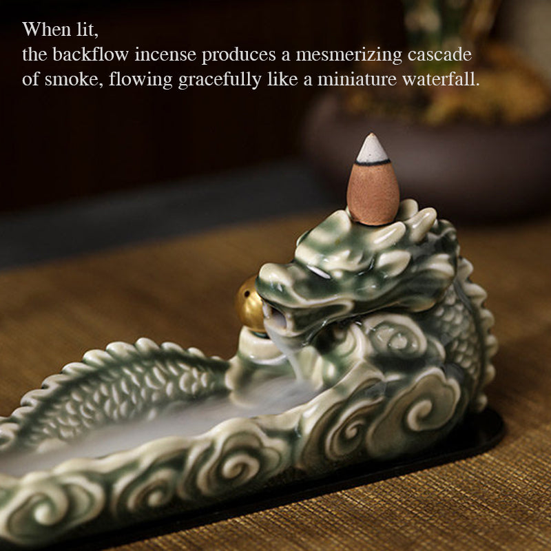 Dragon Head Incense Backflow Set