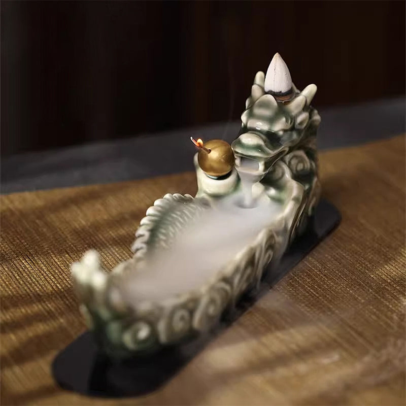Dragon Head Incense Backflow Set