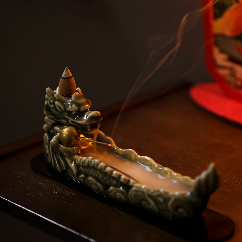 Dragon Head Incense Backflow Set