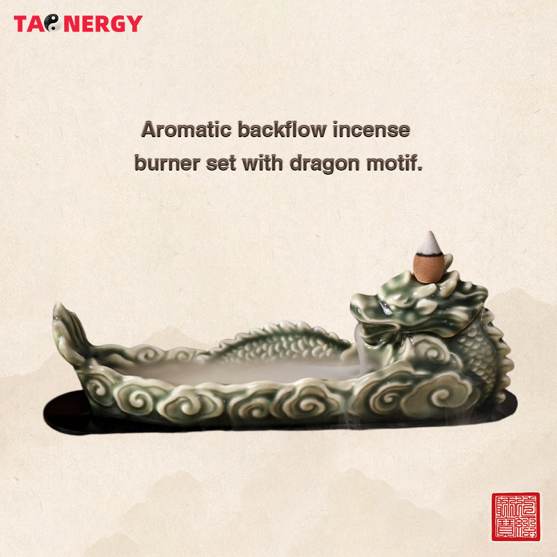 Dragon Head Incense Backflow Set