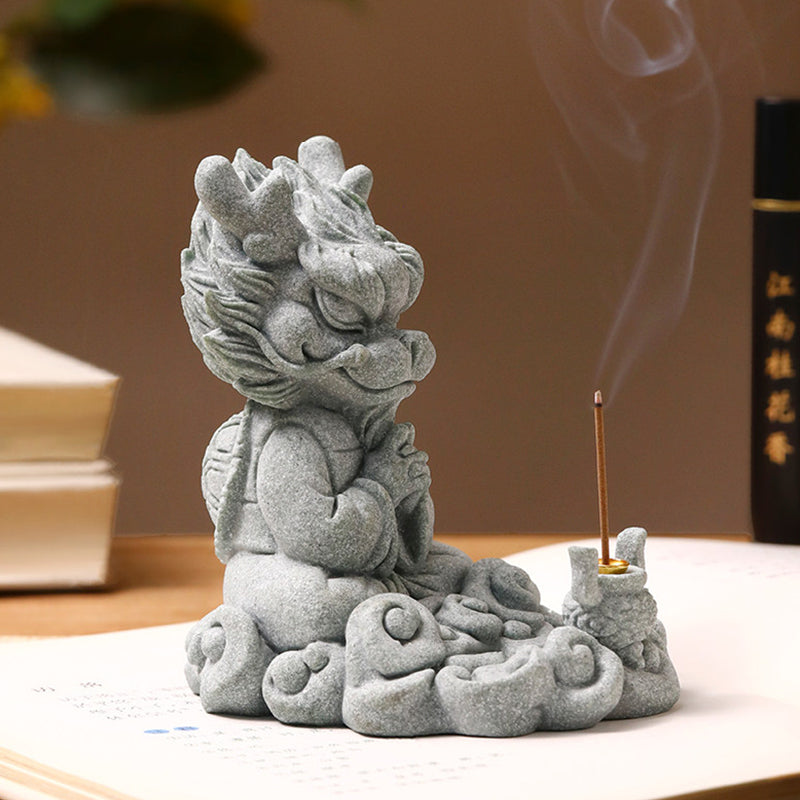 Dragon Blessing Incense Ritual Stand