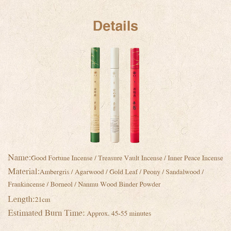 Three Harmonies Incense Collection